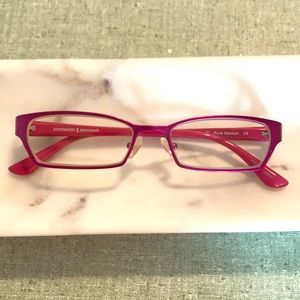 Prodesign Denmark eyeglasses Titanium 50 eye size